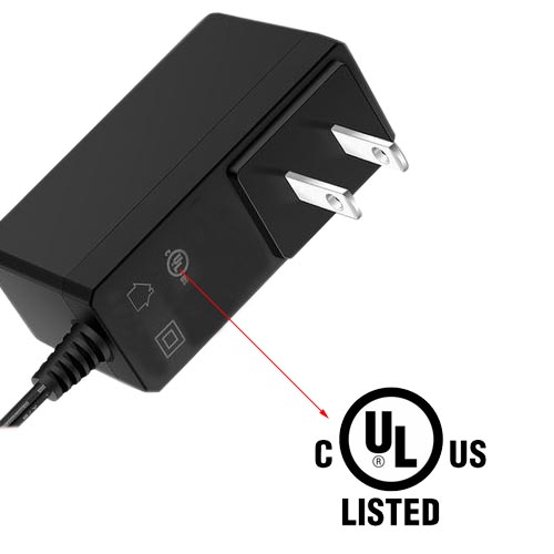 UL listed c and US power adapter supply