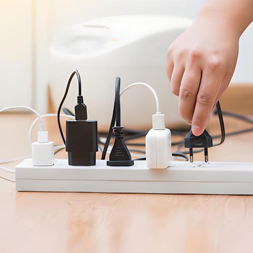Traditional Power Strips Wall Mount Power Adapter