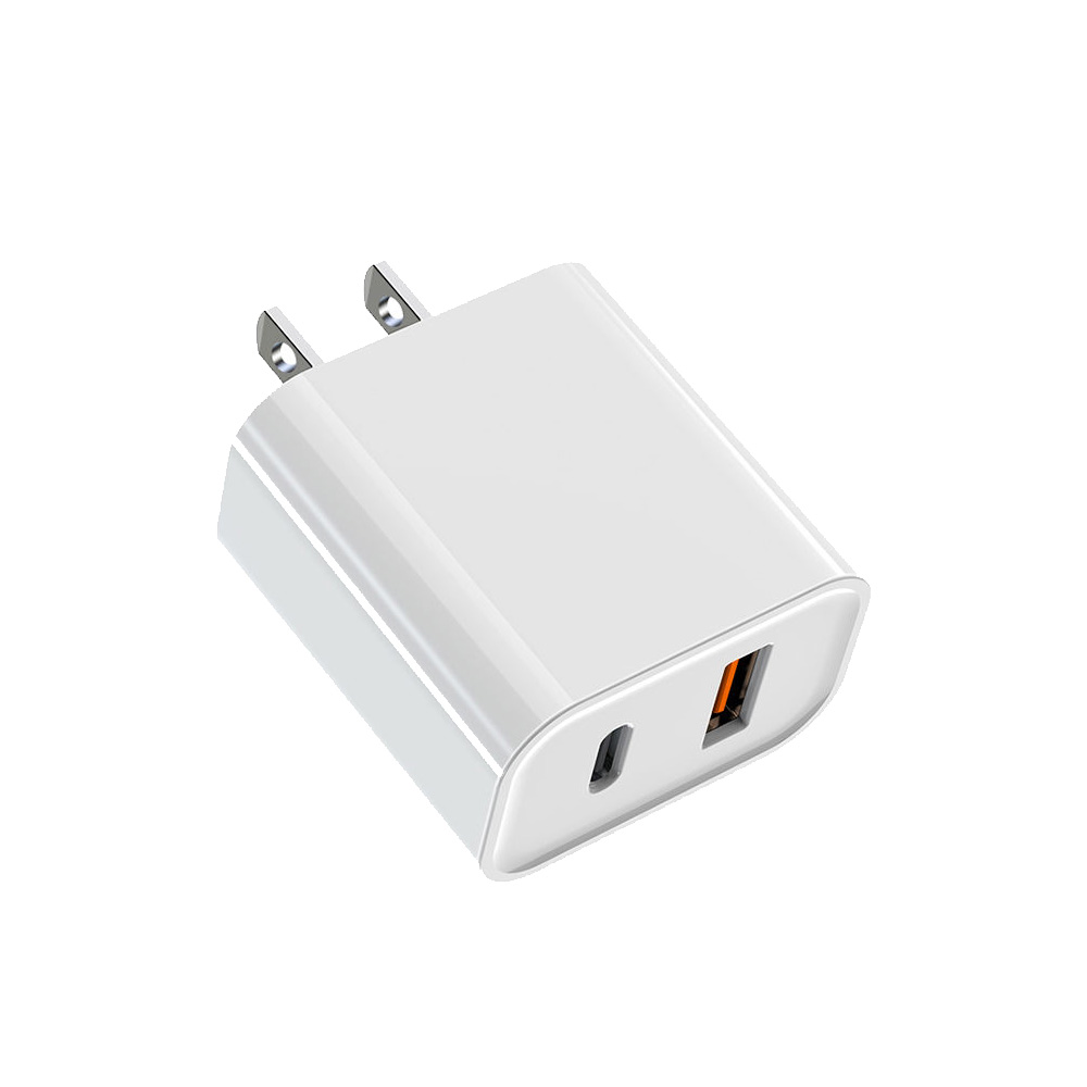 20W Dual Port USB-C Charger Manufacturer