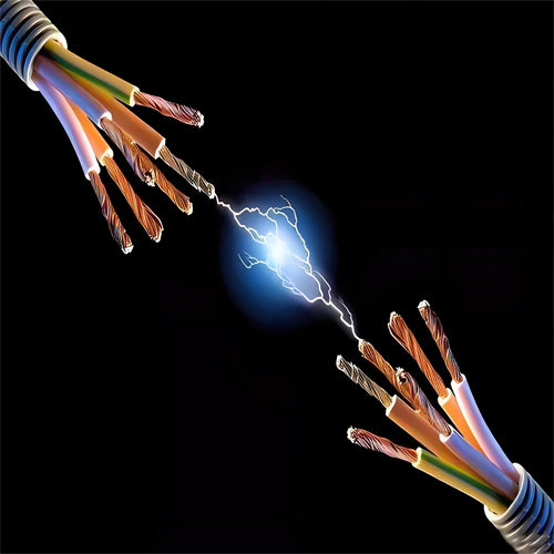 laptop charger sparks plug in