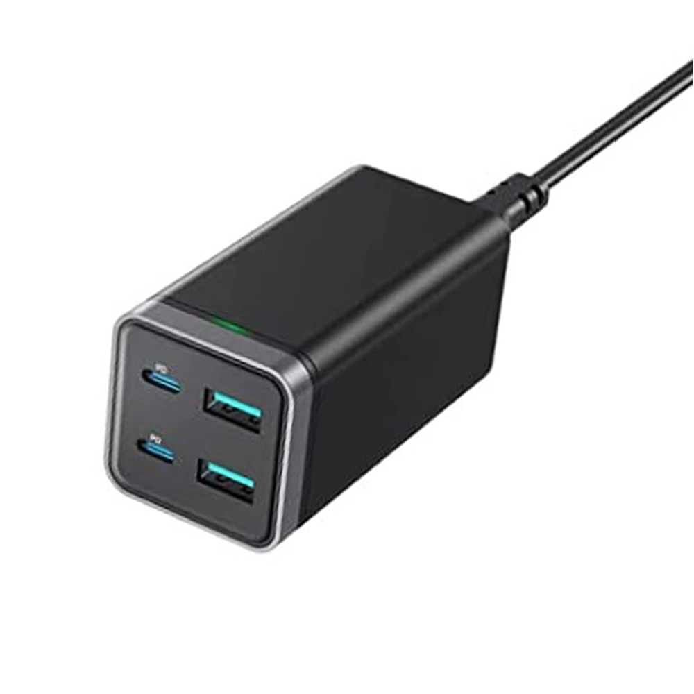 65W 4-Port GaN Tech USB C Desktop Charger