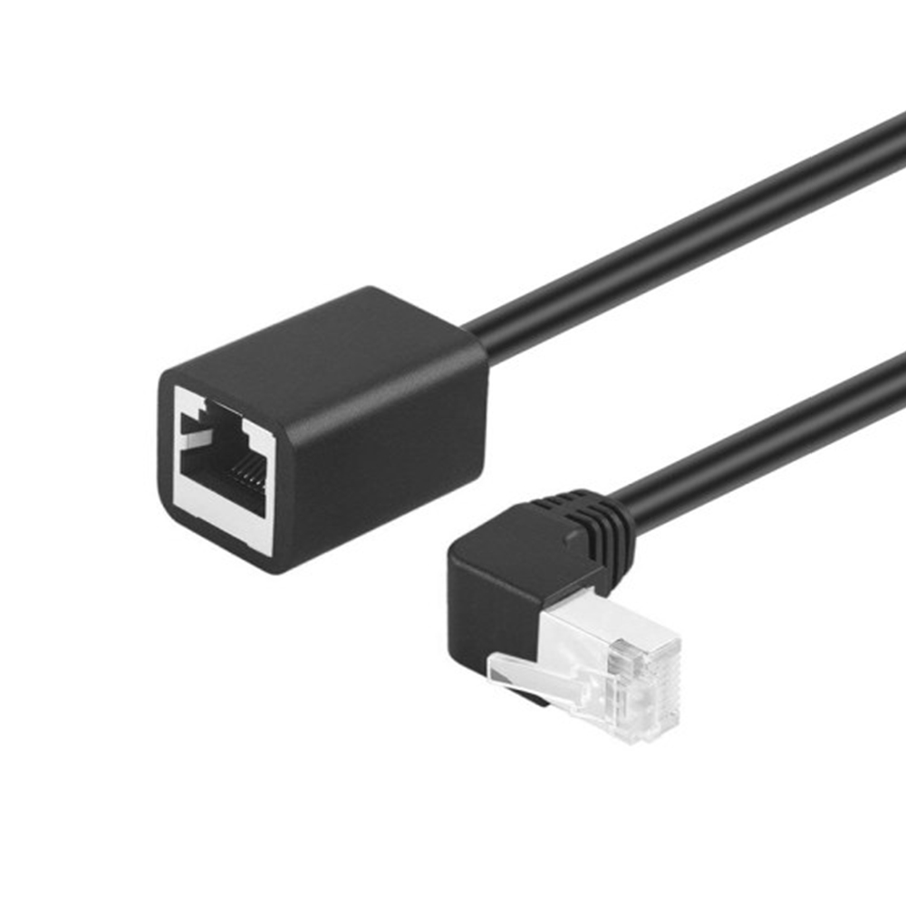 CY Angled USB 3.0 Type-A Male To Straight 3.0 Type-A Male Data 5Gbps...